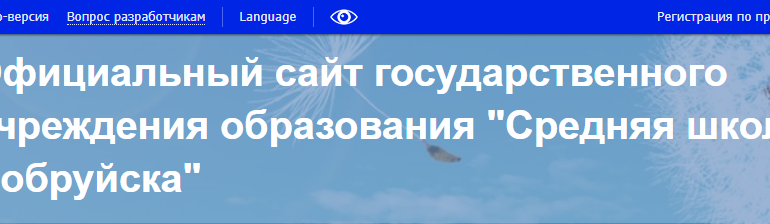 16 школа Бобруйск, Сайт, Электронный дневник
