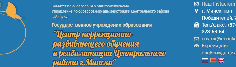 Сайт, ЦКРОиР Центрального района г. Минск, Электронный дневник